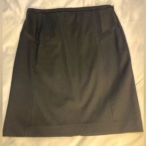 Express Brown pinstriped pencil skirt - Size 8
